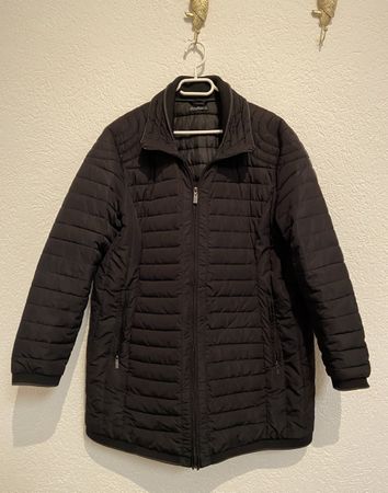 Laura Torelli Damen Jacke Mantel schwarz Gr. XL