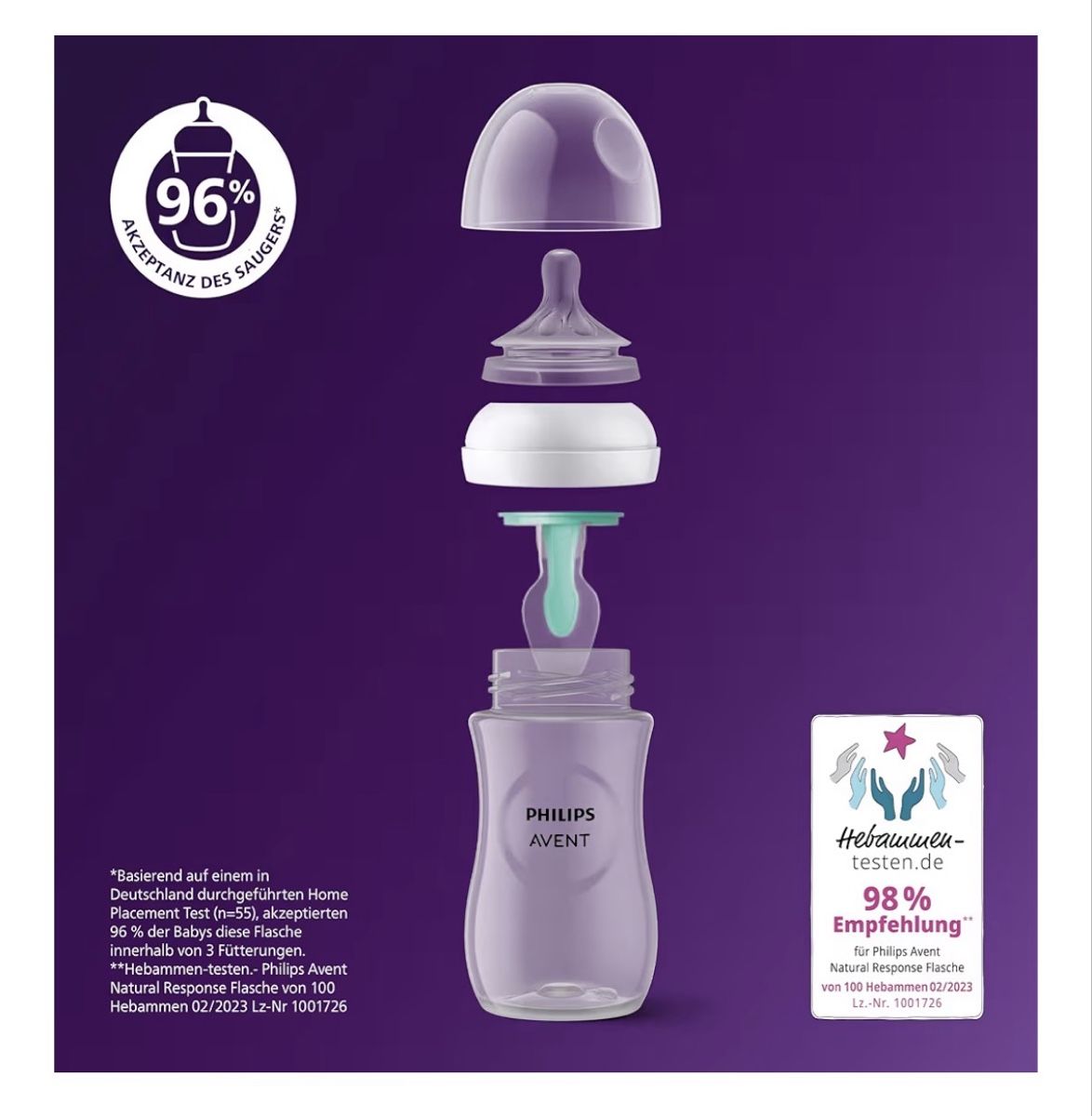 Avent Baby-Mahlzeiten: Philips AVENT Babyflaschen – Gebraucht aus Uster von BaBlake2 1