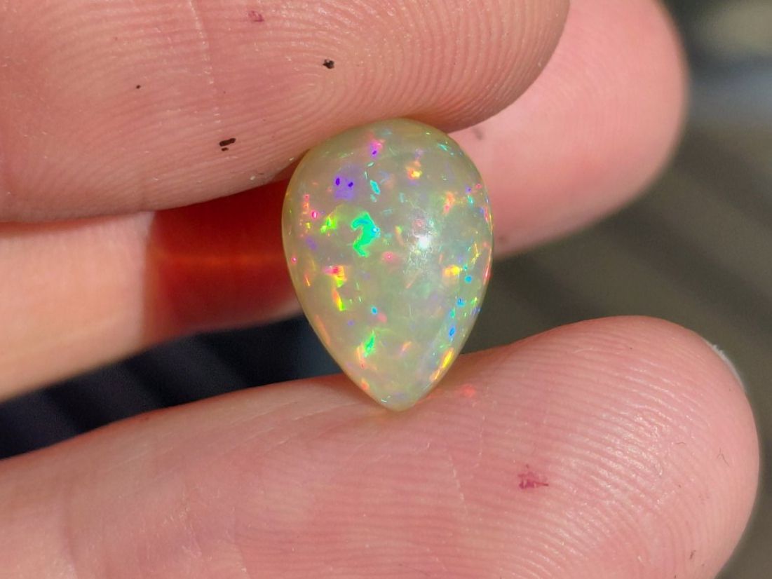 Pietre preziose: Opal Wela Pinfire Galaxy Full – Usato da Bévilard venduto da Yougems 1