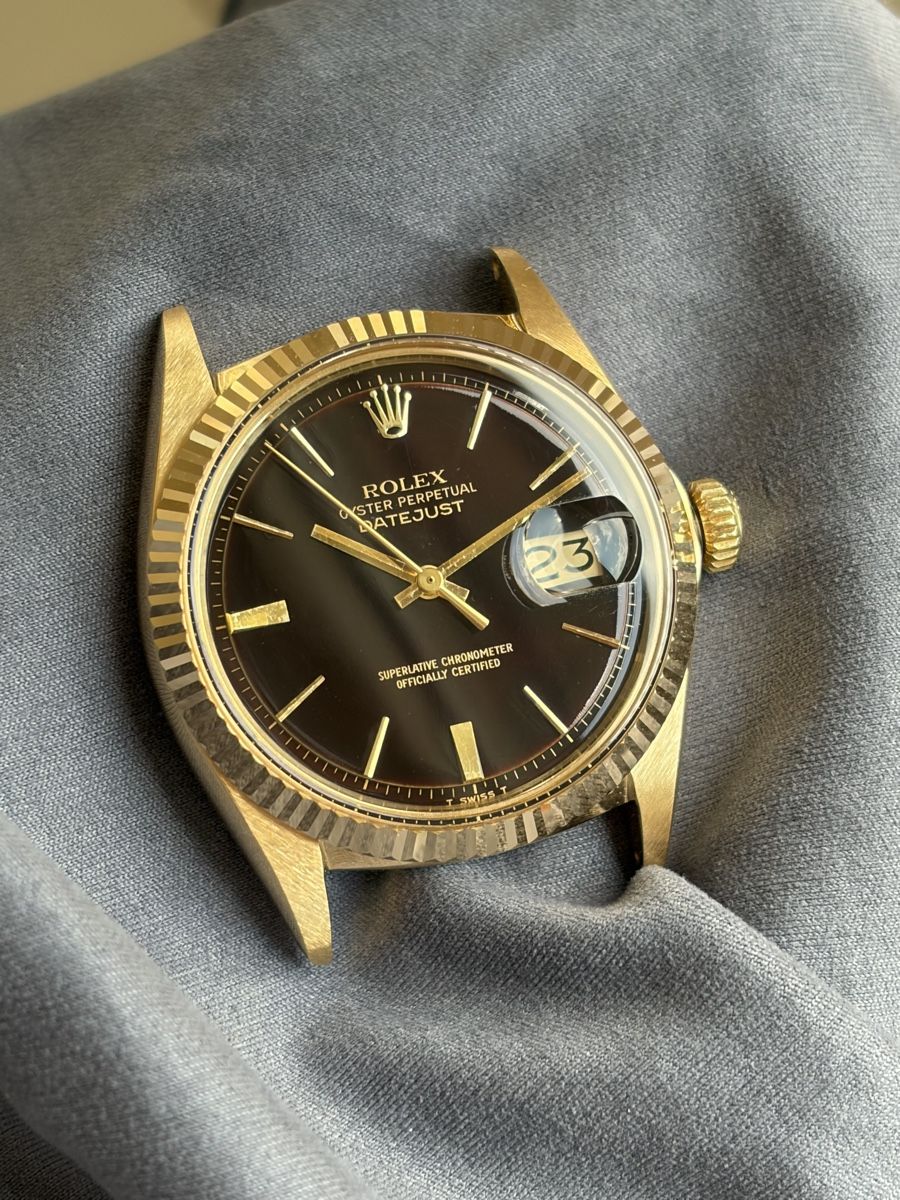 Rolex Uhren: Rolex Datejust Black/Tropical Gilt – Gebraucht aus Niederhasli von Pepsi300 6