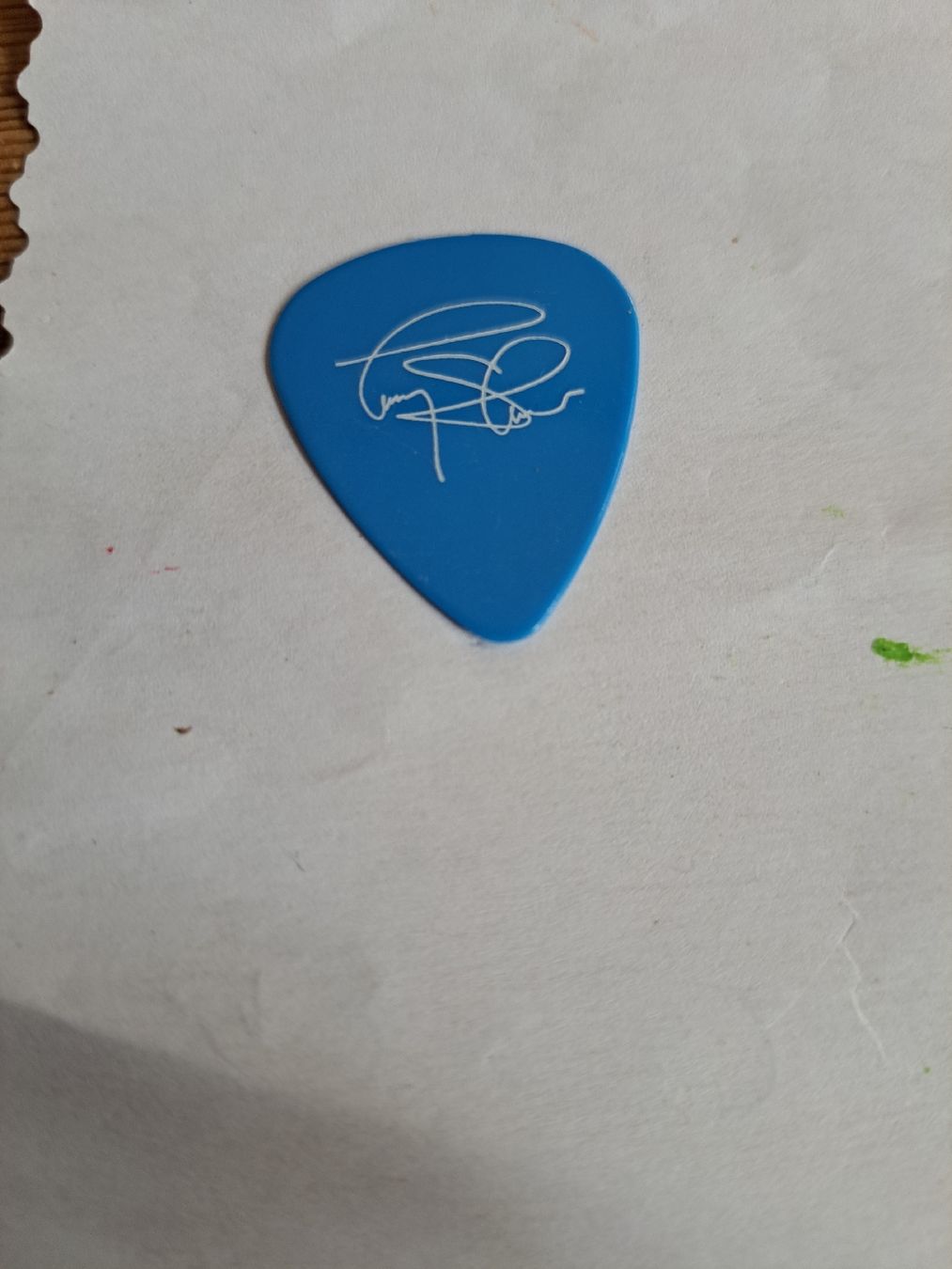 Autografi: SHAW BLADES Guitar pick Plektrum – Usato da Sierre venduto da ronhextall 1