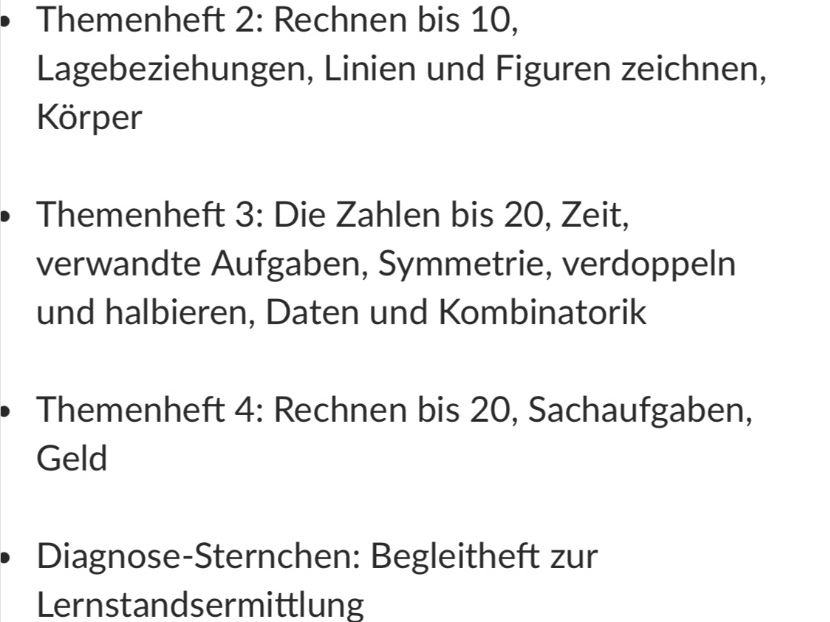 Bücher: Einstern - Mathe Themenhefter – Neu (gemäss Beschreibung) aus Rütihof von schnigobert.schni 5