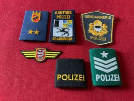 Vintage Polizei Abzeichen