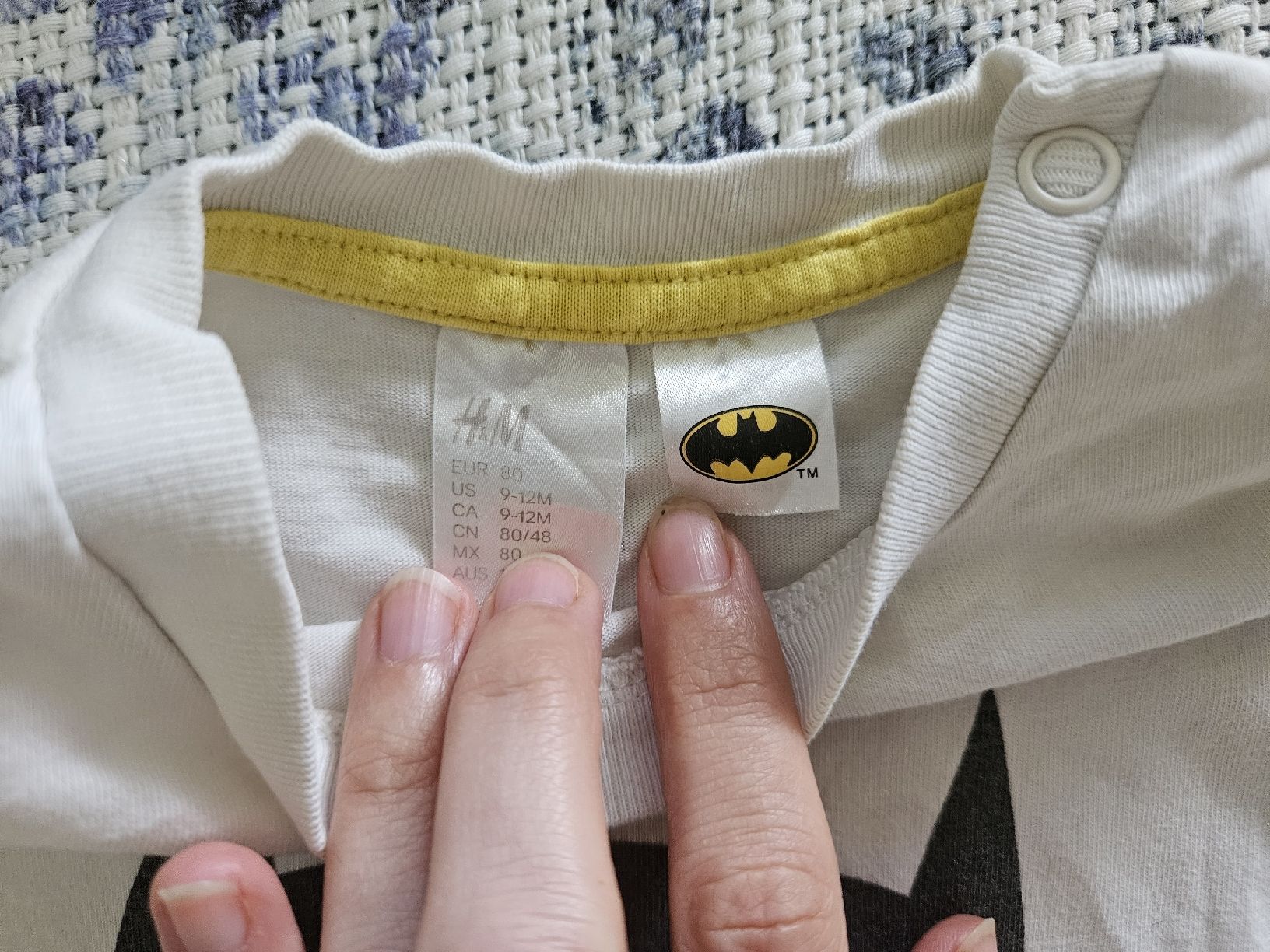 H&M Pagliaccetti: Kurzer Strampler Batman 80 – Usato da Zürich venduto da Kris8050 3
