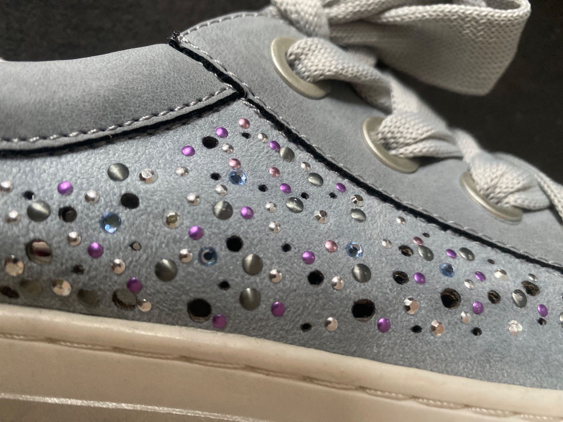 Damenschuhe: GOSOFT Schuhe/Halbschuhe GR.36 LEDER hellblau/grau/silber – Gebraucht aus Frauenfeld von Boldi46 4