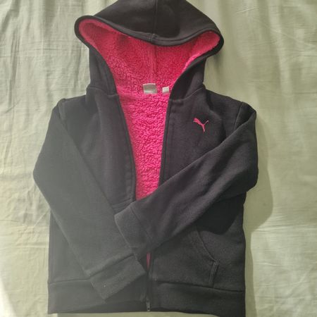 Puma zip up hoodie lined