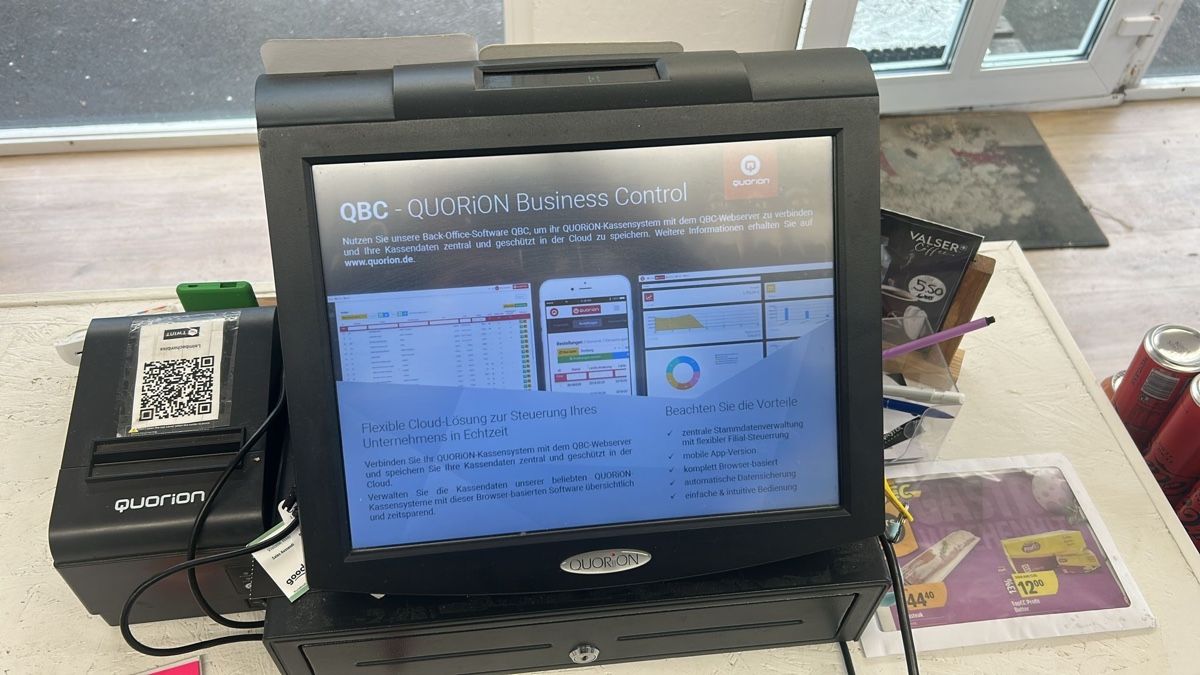 Registratore di cassa: Kasse mit system – Usato da Zürich venduto da sec_9q8q