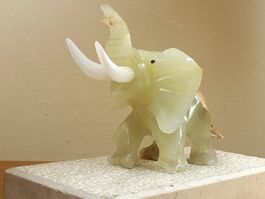 Éléphant en onyx