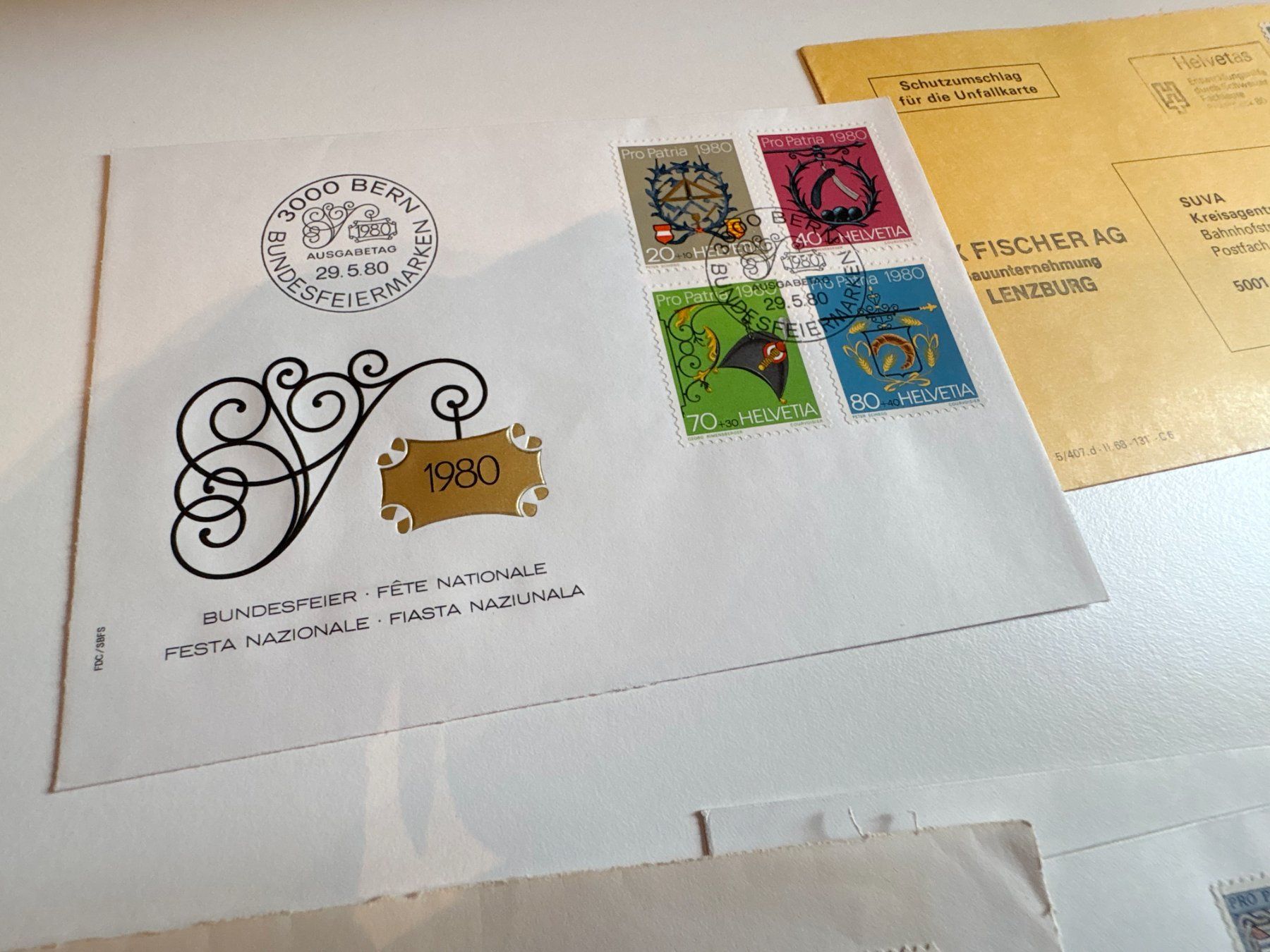 Tutti i francobolli: PRO PATRIA FDC LOT – Usato da Riva san vitale venduto da abd_p86k 3