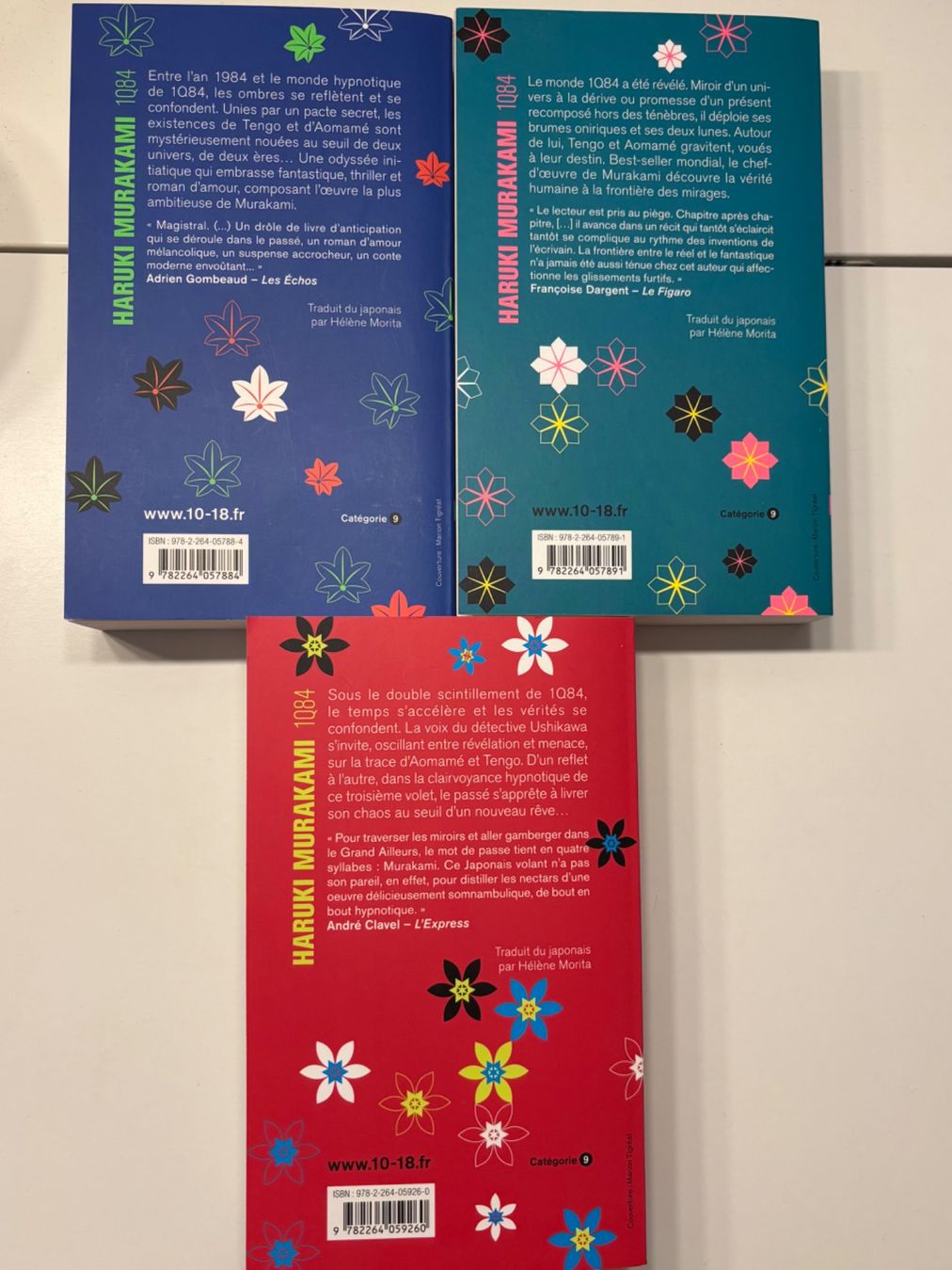 Libri: Haruki Murakami - 1Q84 - Trilogie complète – Nuovo (secondo la descrizione) da Nyon venduto da man_8pzr 2