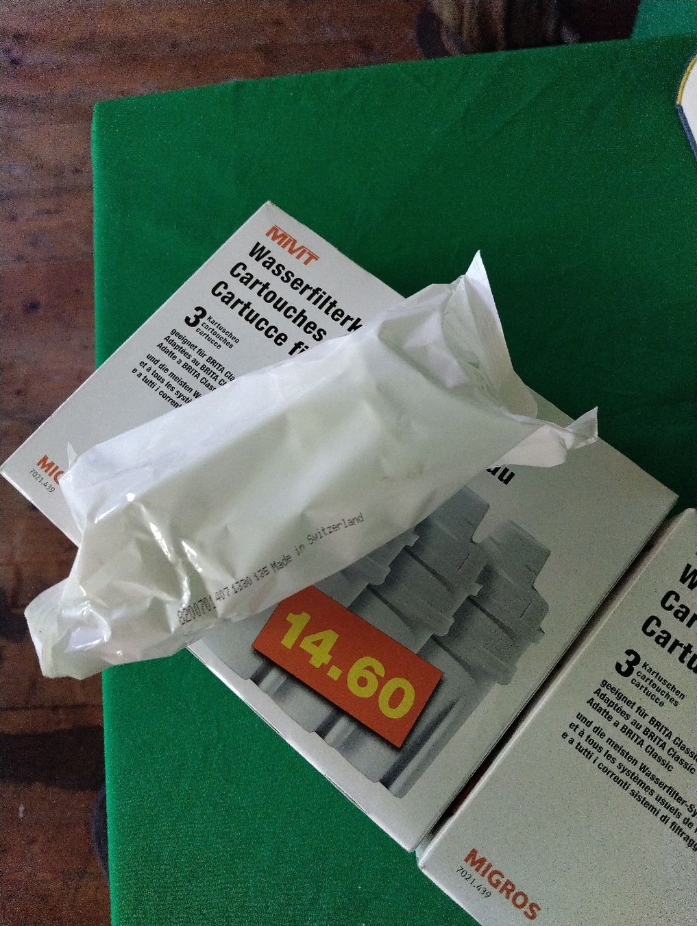 Migros Sanitari: MIVIT Wasserfilterkartuschen 3 Stück neu – Nuovo e nell'imballaggio originale da Bremgarten AG venduto da danitm 1