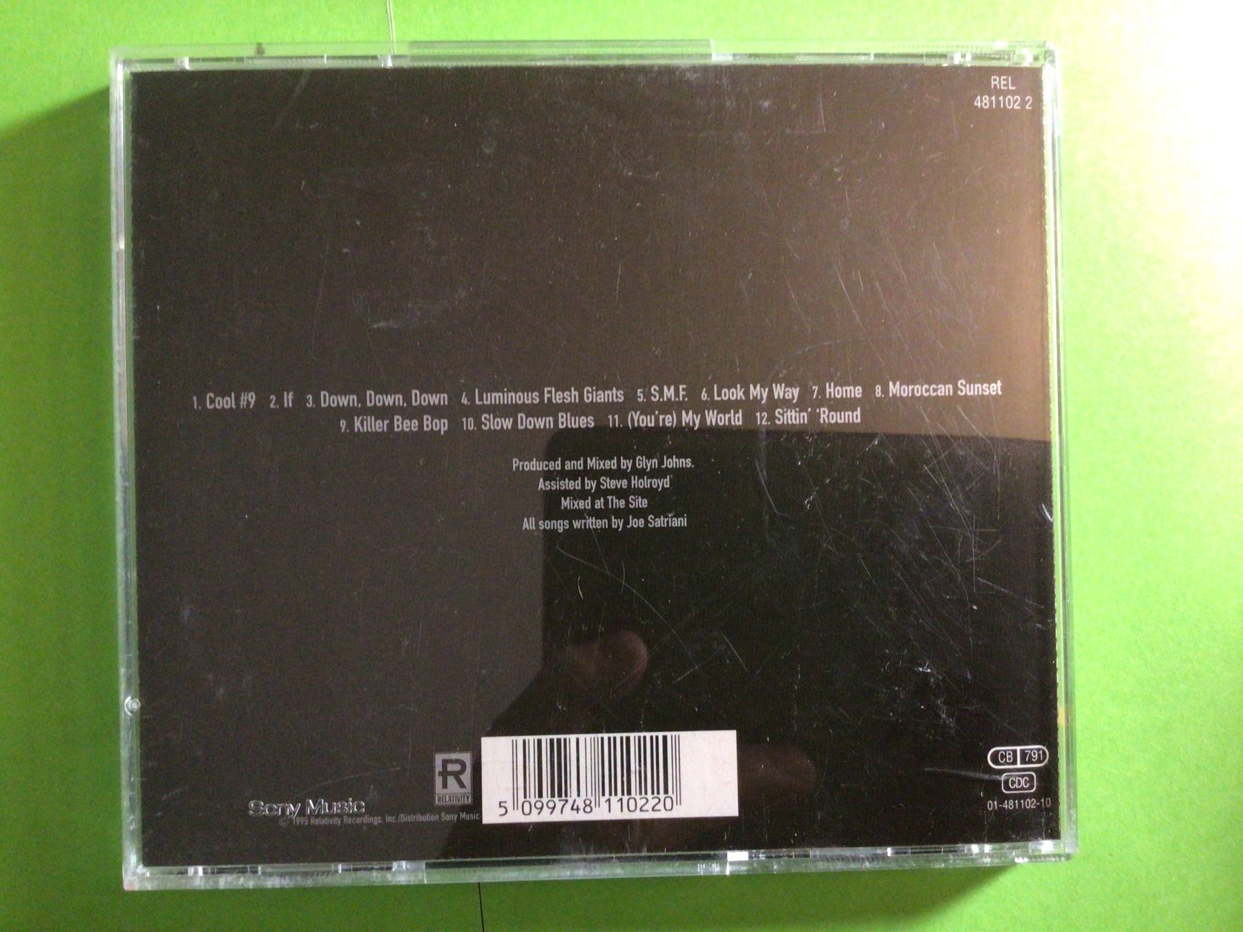 CD: JOE SATRIANI, CD1995 – Usato da Steinach venduto da Quarkie 2