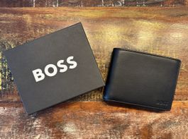 BOSS  Arezzo Portemonnaie, Leder, Neuwertig