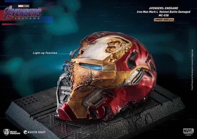 Figuren: Iron Man Mark50 Helmet Battle Damaged - Endgame – Neu (gemäss Beschreibung) aus Ormalingen von Joes03
