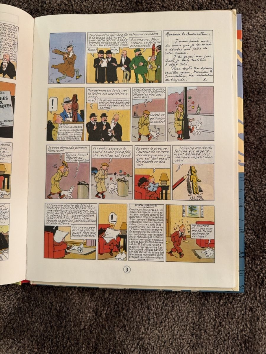 BD: Tintin – D'occasion à Erlenbach ZH par kla_9jxy 2
