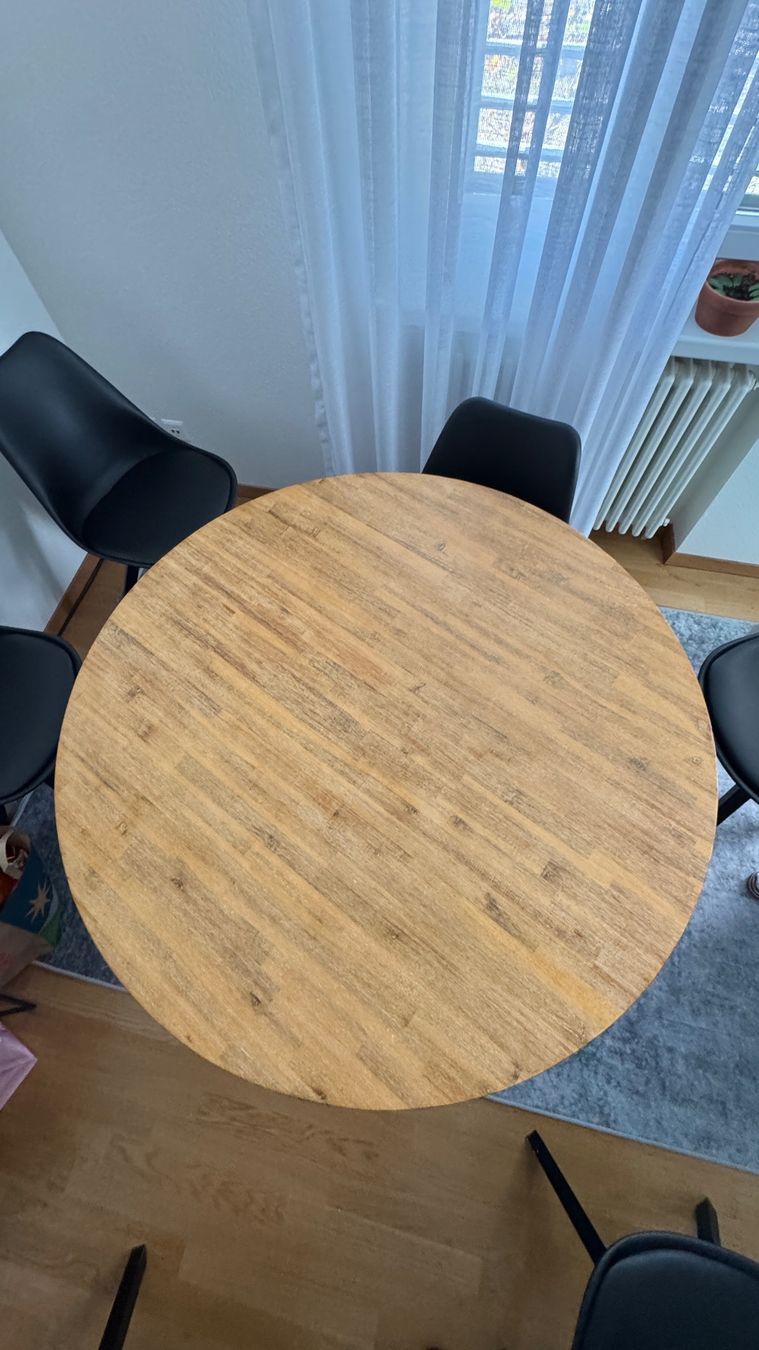 Tavoli: Esstisch rund aus Holz – Usato da Zürich venduto da halili 1
