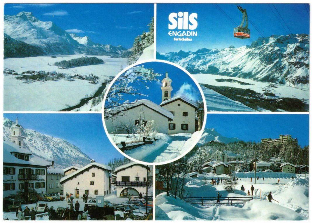 Cartoline postali: Sils - 5 Bild AK – Usato da Binningen venduto da Mountainrider