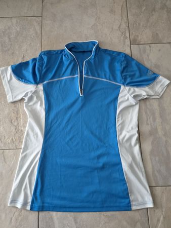 Radtrikot kurzarm, blau weiss, Grösse 42, guter Zustand