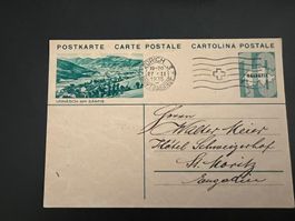 Bild-Postkarte 1935 Urnäsch am Säntis  (V484)