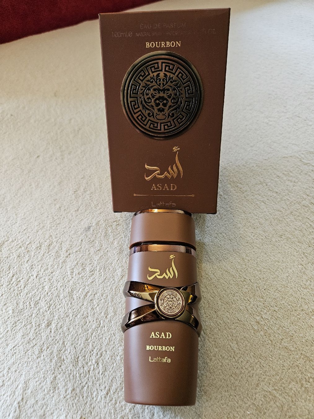 Lattafa Parfum & Eau de Toilette: Lattafa Asad Bourbon (5ML) Glass Decant – Neu (gemäss Beschreibung) aus Gryon von Mike_Decants 1