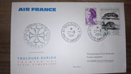 Air France Toulouse - Zürich 27.03.1989