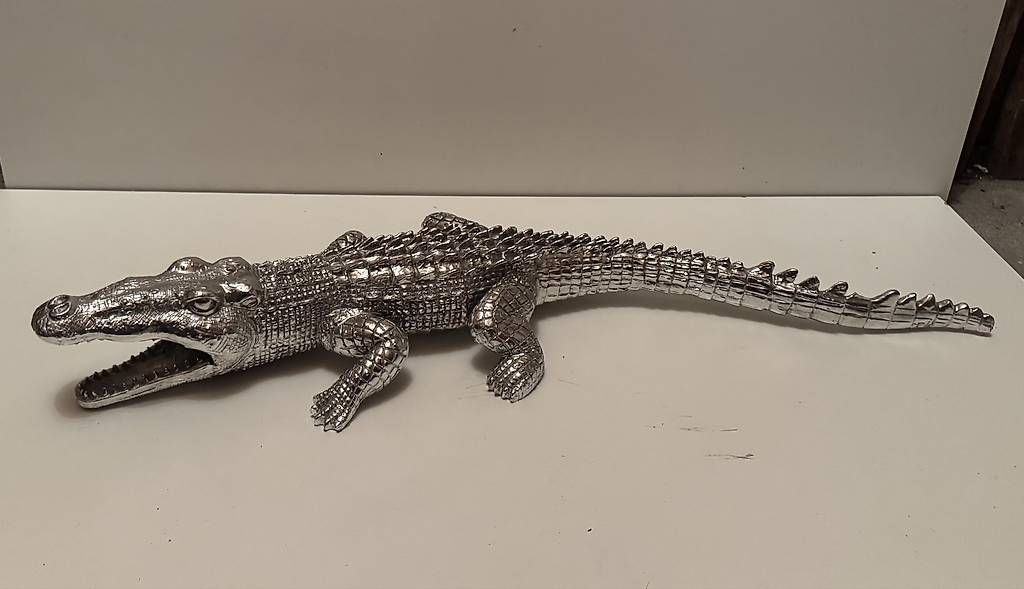 Statuette: Crocodile décoratif 65cm – Usato da Les Acacias venduto da DeborahK03 1