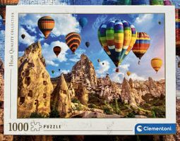 Puzzle Clementoni, 1000 Teile, nur 1x gelegt