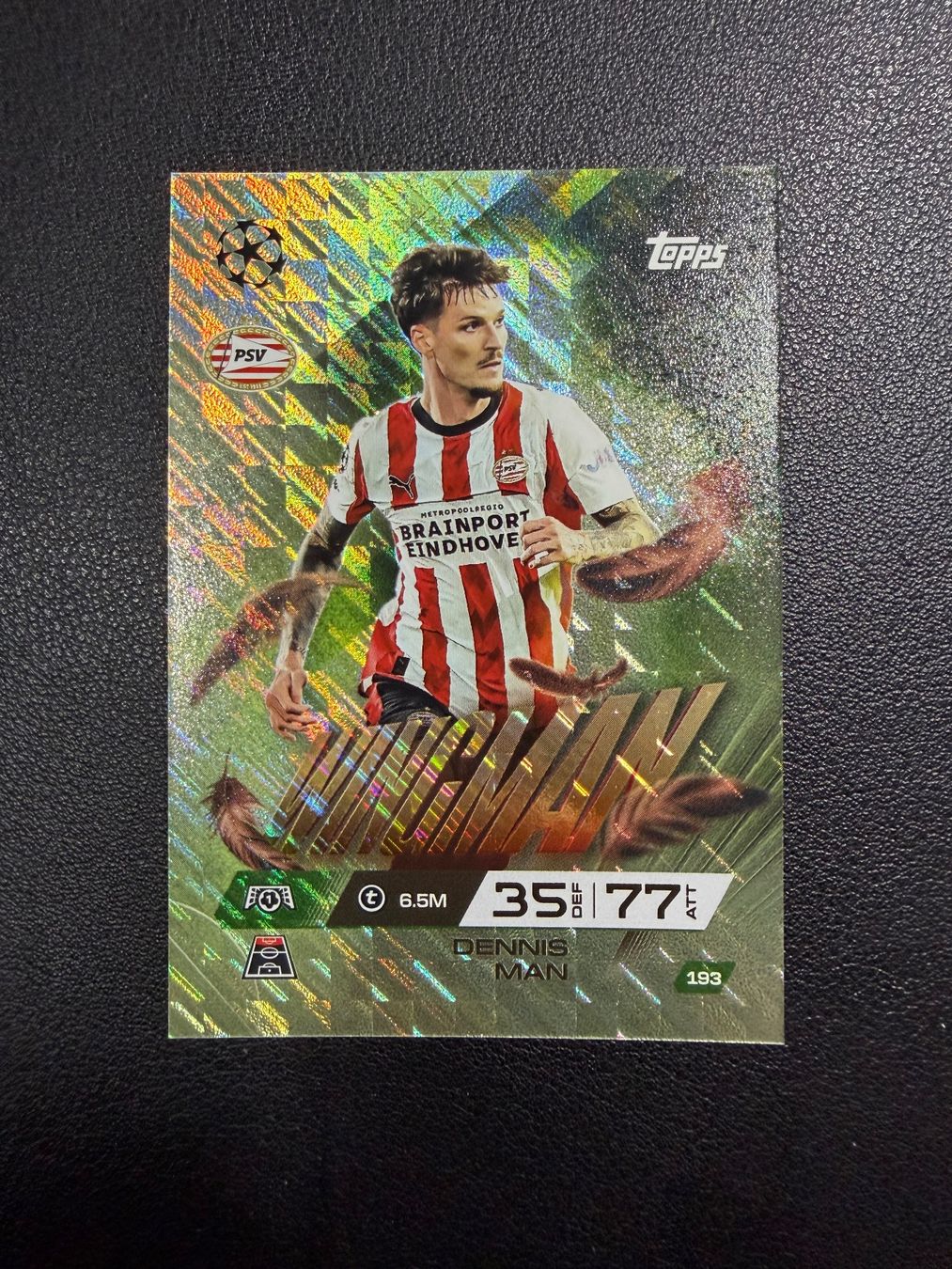 Topps Carte collezionabili: Topps Match Attax 2025/26 Dennis Man 193 – Nuovo (secondo la descrizione) da oberrüti venduto da jeanmei