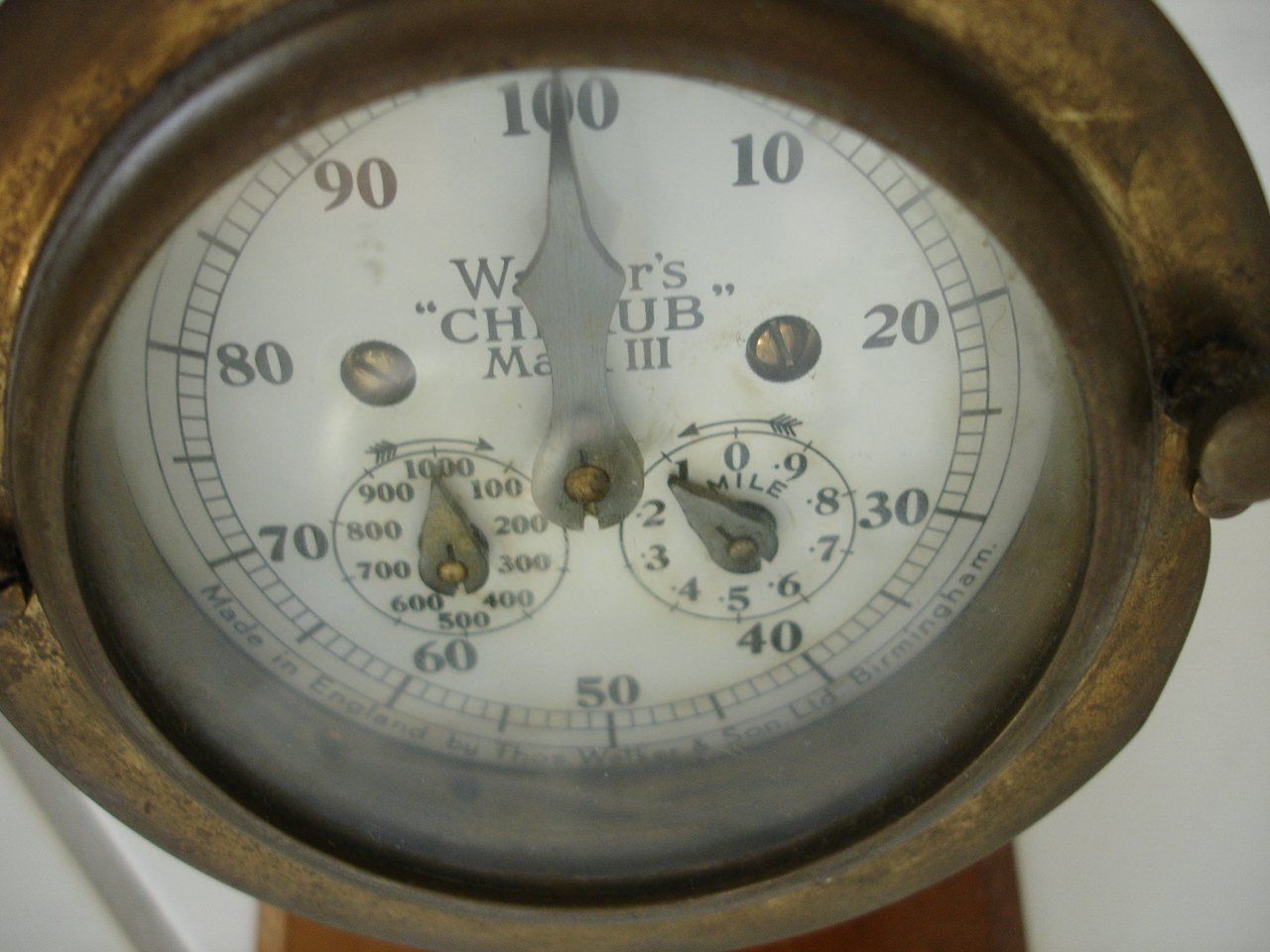 Messen: Altes Walker`s Cherub III Schiffs-Log (Patented) – Gebraucht aus RAMLINSBURG von AUDITT1999 3