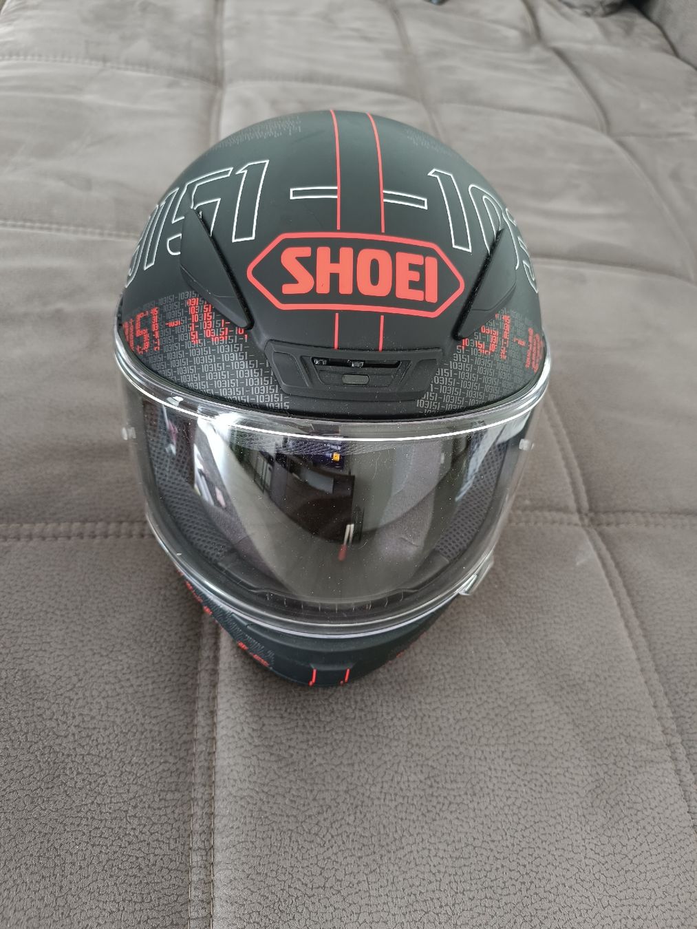 Shoei Caschi & visiere: Shoei schwarz rot matt – Nuovo (secondo la descrizione) da Kaltbrunn venduto da saminipa