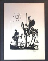 Picasso - Don Quixote (1955) Lithographie