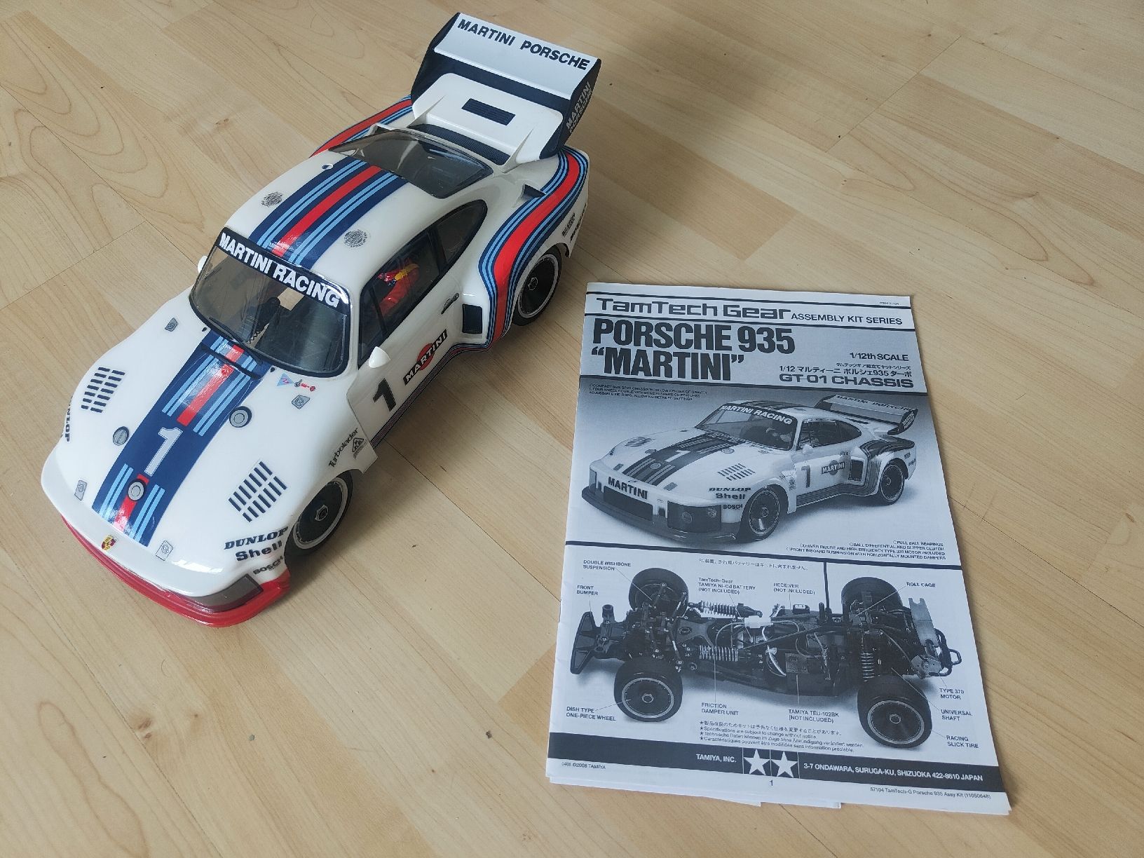 Tamiya Modellismo RC: Tamiya Porsche 935 Martini – Nuovo (secondo la descrizione) da Reichenburg venduto da BEFunPower 7