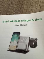 4 in 1 wireless charger&clock