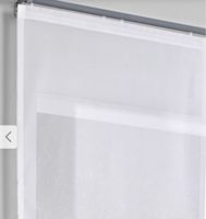 4 Schiebevorhänge hellbeige, 150 x 57 cm