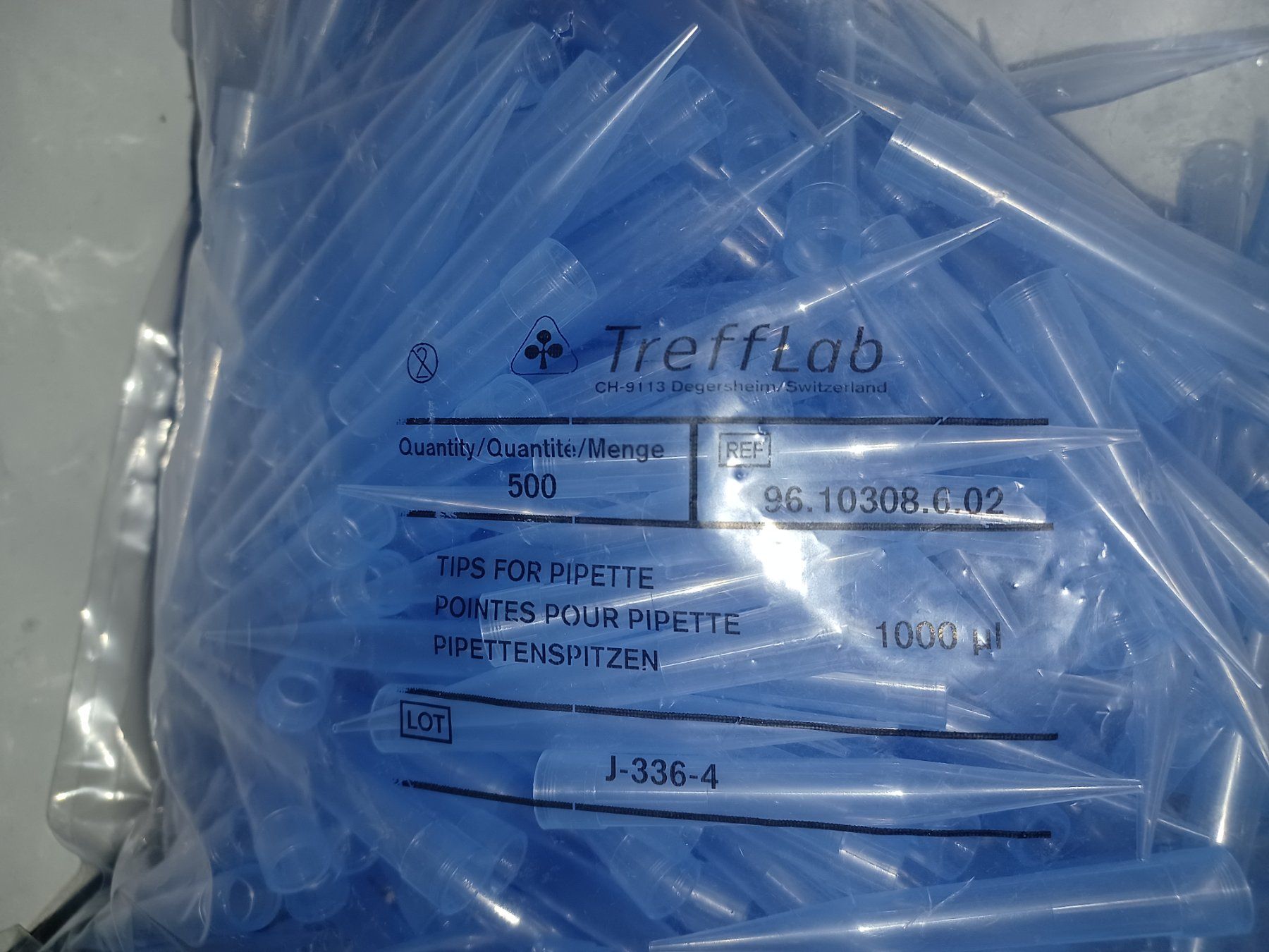 Tecnologia medica: Pipettenspitzen 1ml 1000ul Treff Lab – Nuovo e nell'imballaggio originale da Schupfart venduto da philippb06 3