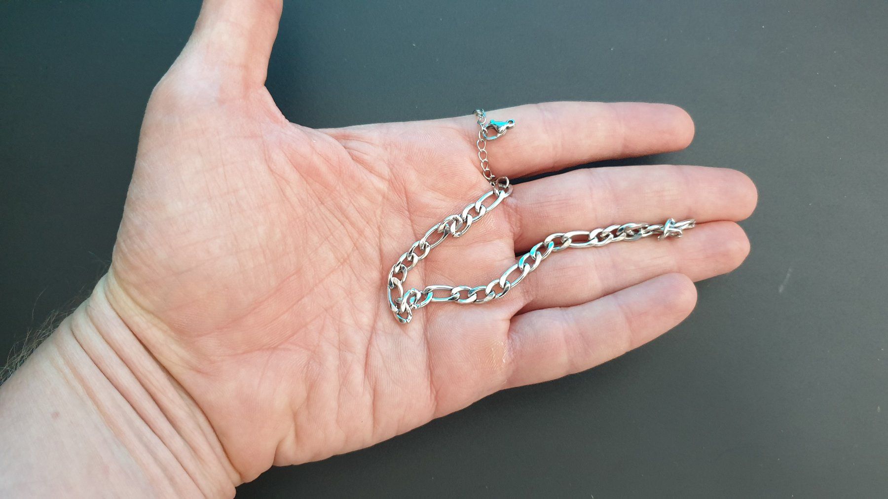 Bracciali & Braccialetti: Silbrige Armbandkette – Usato da Stäfa venduto da Supertramp73 2