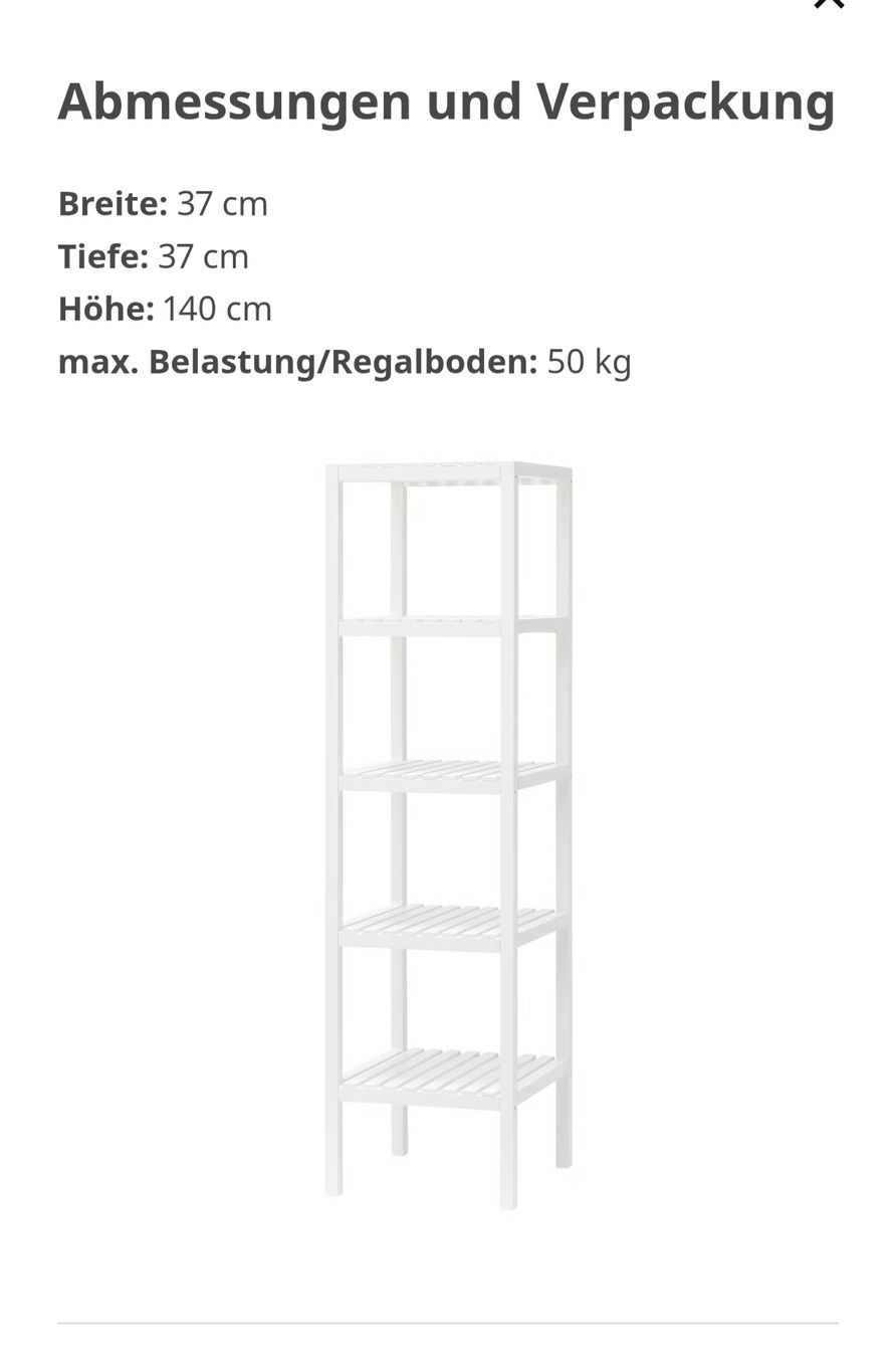 Ikea Scaffali: Muskan Ikea Regal – Usato da Gerolfingen venduto da karinaoberhofer 2