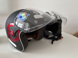 Motorcycle Helmet SMK black Size M used condition