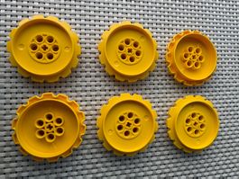 Lego Technik gelbe Kettenräder Kettenrad 42131