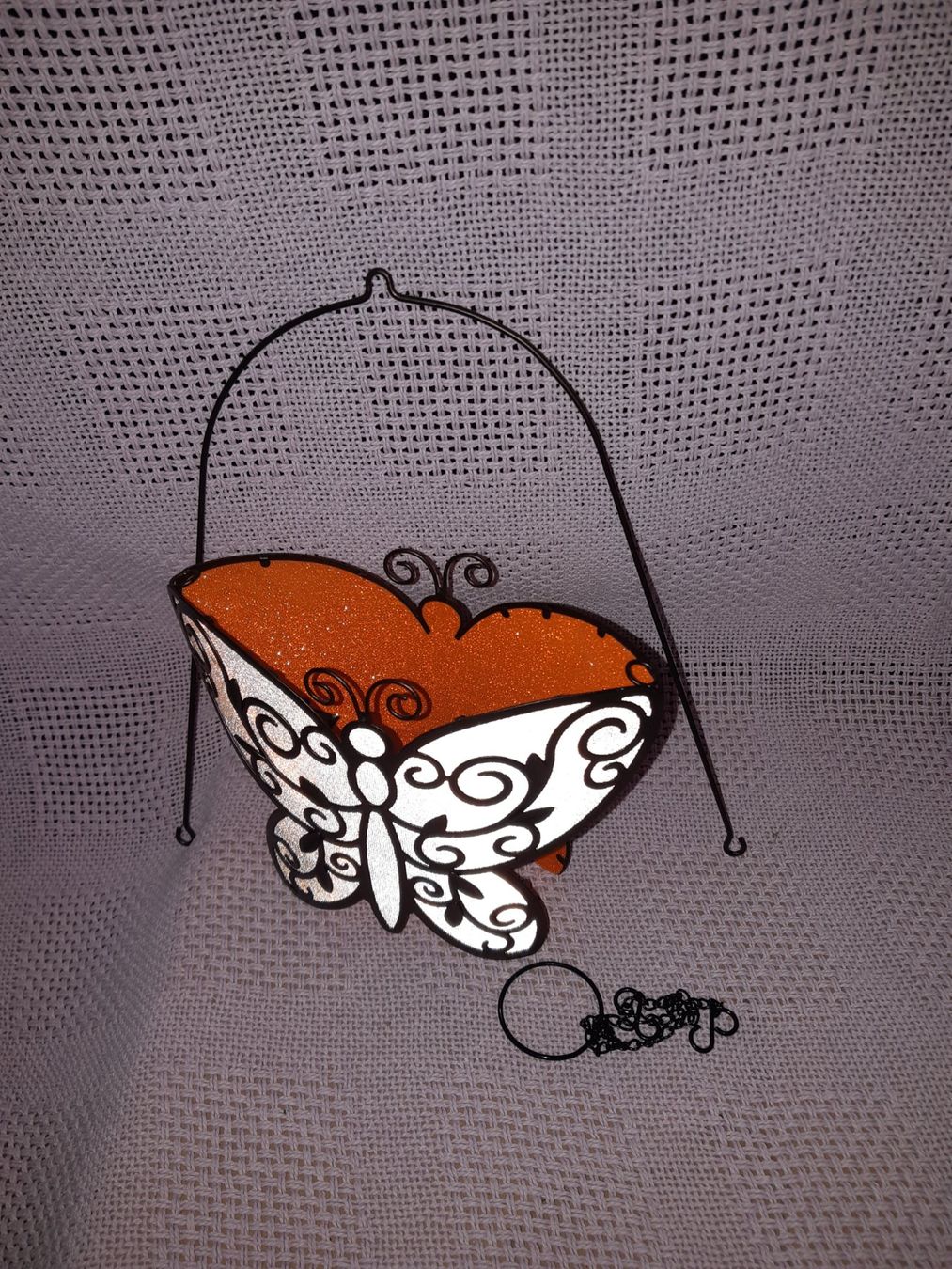 Partylite Portacandele: Party Lite Schmetterling – Usato da Studen SZ venduto da Kbybrig