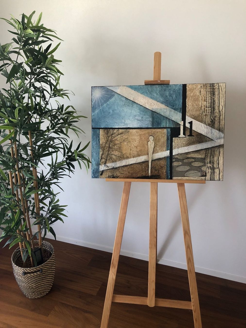 Dipinti: Acrylbild, Mischtechnik auf Leinwand, ein Unikat – Nuovo (secondo la descrizione) da Bern venduto da Banane000