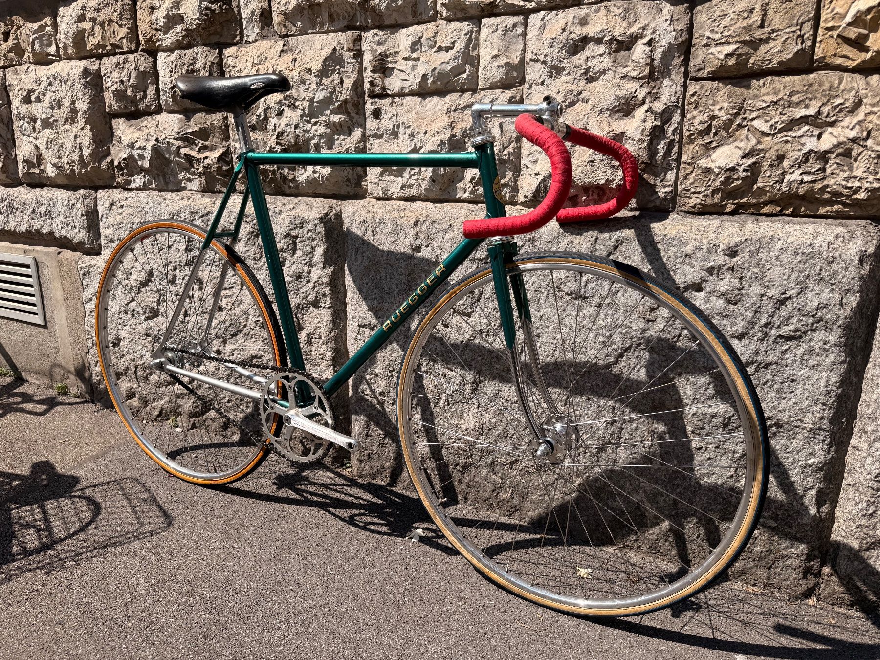 Biciclette: Ruegger Stahl Bahn Fahrrad – Usato da Zürich venduto da Charles028 5