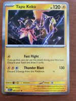 Pokemon Tapu Koko Holo (Versand gratis)