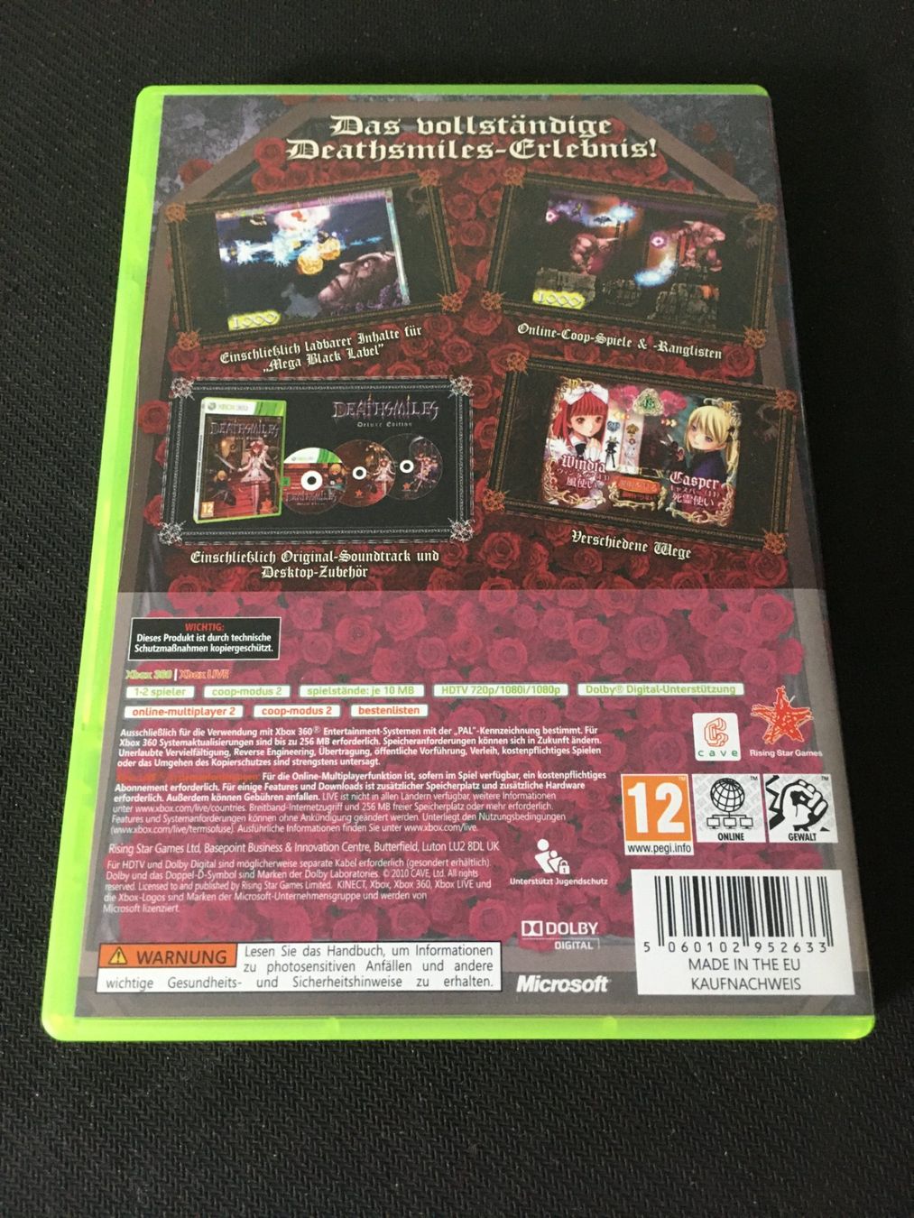 Microsoft Giochi: Deathsmiles - Deluxe Edition - Xbox360 – Usato da St.Gallen venduto da Punktchen01 1