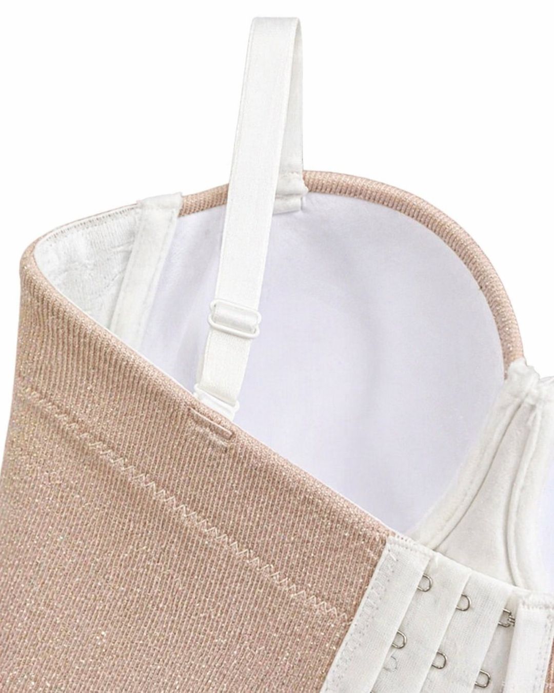 Top: Bustier Beige Glitzer Gr. S – Nuovo e nell'imballaggio originale da Fully venduto da VaneaSelection 5