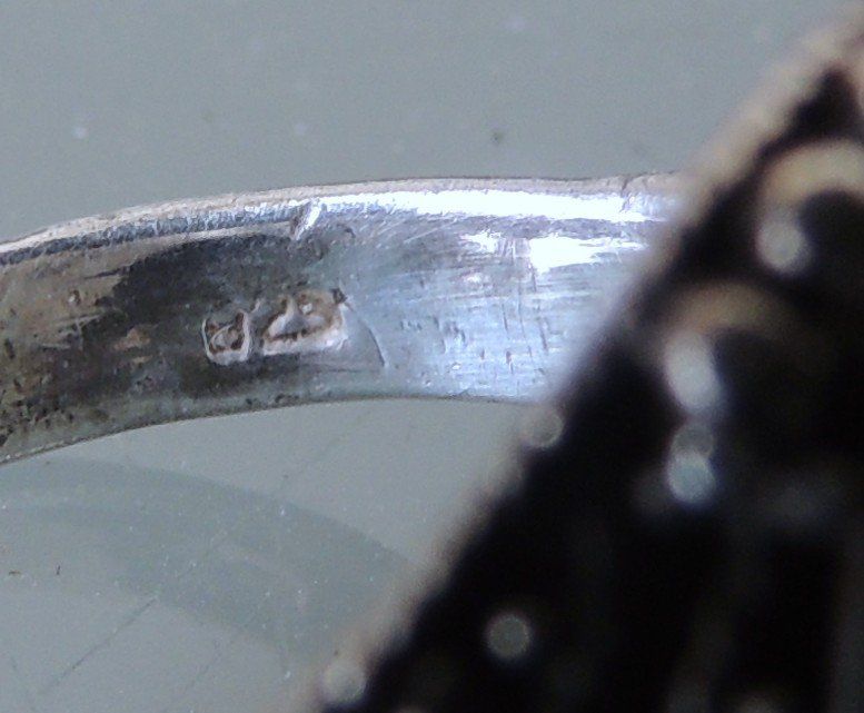 Ringe: Giftring Silber 925 Poison Ring Lapislazuli Gr. 54 – Gebraucht aus Waldenburg von schaller707 4