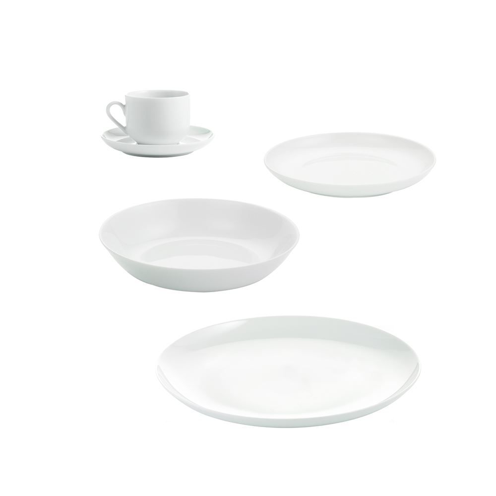 Set di piatti: Geschirrset 20 tlg "atelier super white" – Nuovo e nell'imballaggio originale da Wettingen venduto da kochshop 3