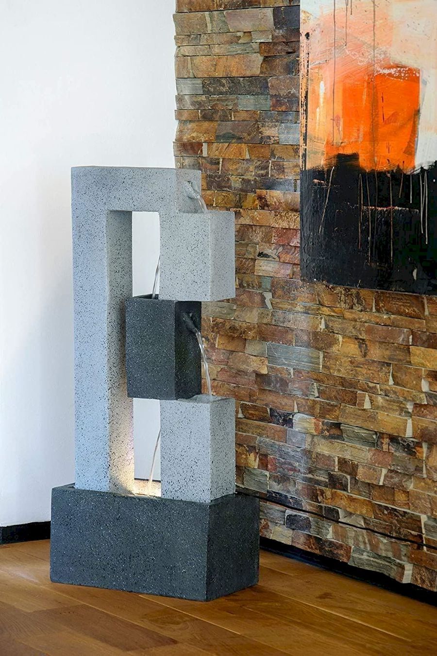 Etangs & Fontaines déco.: Dobar Design-Gartenbrunnen XL Kaskade – Neuf avec emballage d'origine à Bottighofen par zaap 3