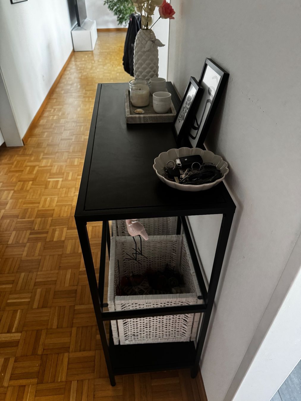 Ikea Scaffali: IKEA VITTSJÖ Regal, schwarzbraun/Glas – Usato da St. Gallen venduto da Jbjbhs 2