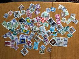 Briefmarken lose bunt gemischt Europa